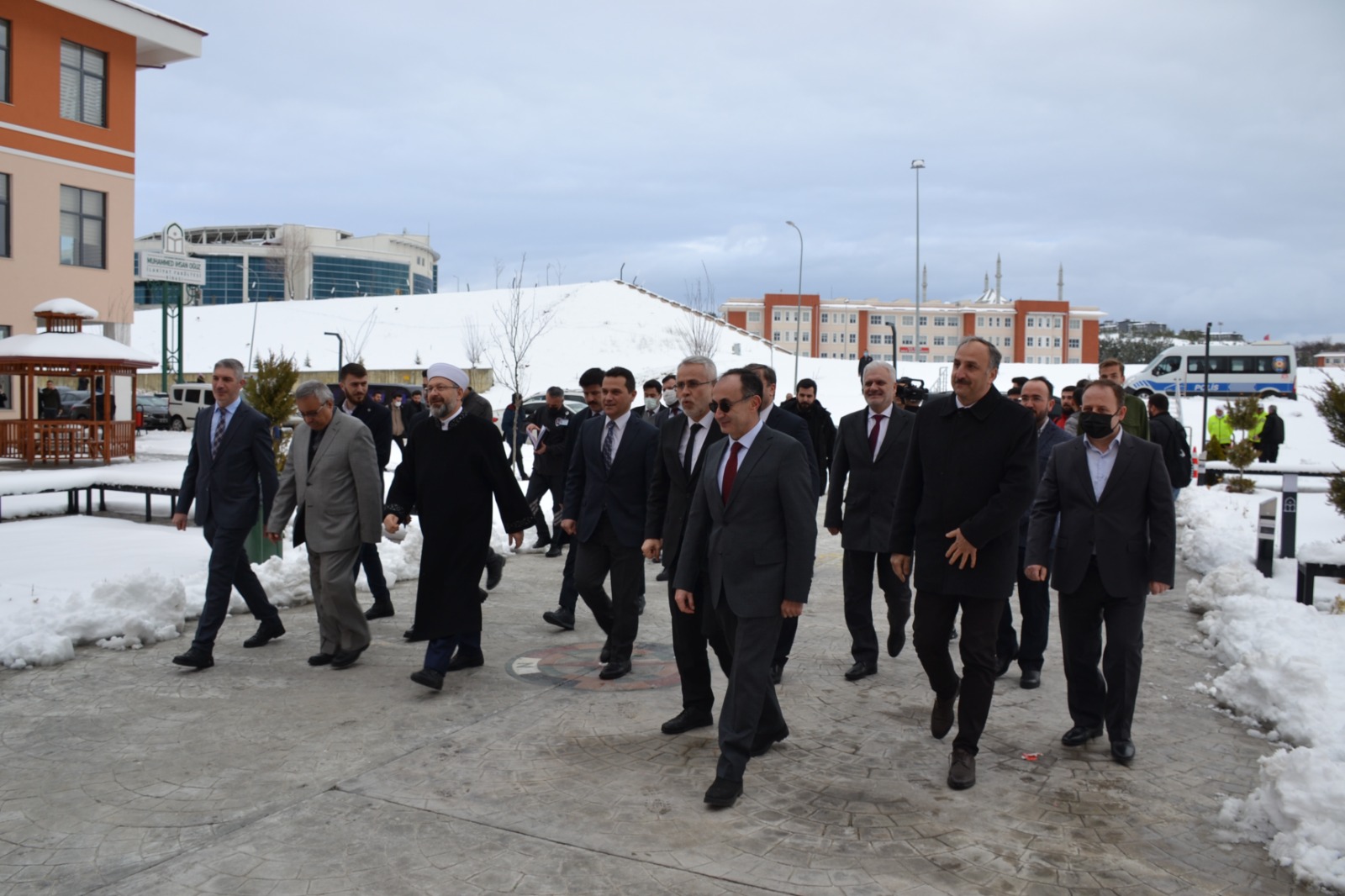 Diyanet İşleri Başkanımız Prof. Dr. Ali Erbaş, merkezimizi  ziyaret etti